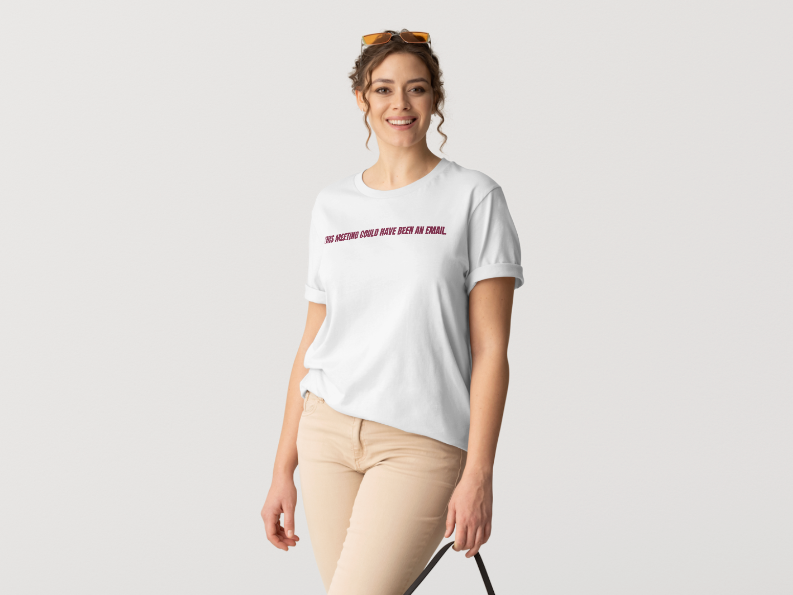 "This Meeting Could've Been An Email" Classic Fit Tee